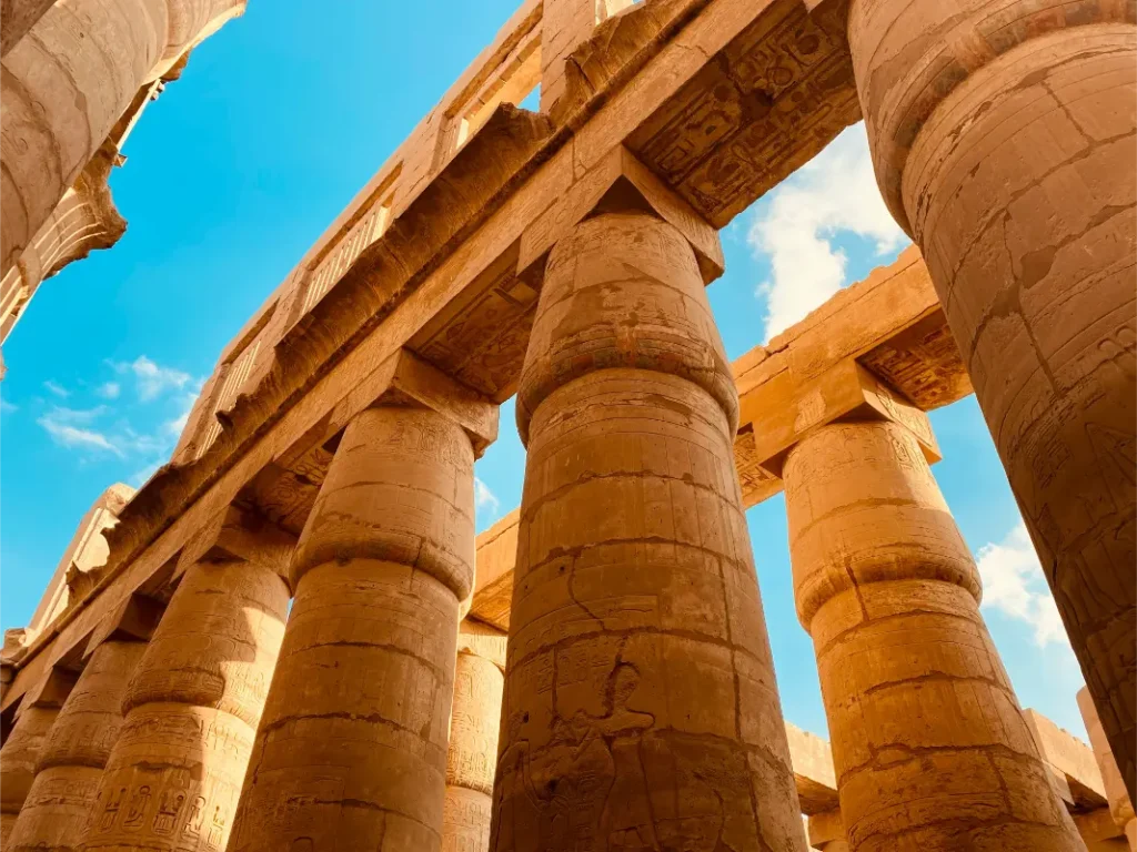 karnak temple in luxor city